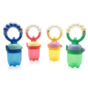 Termichy Baby Biting Toy Fruit Vegetable Food Feeder Feeding Tool with Rocking Bell