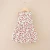 Import Thailand Style Summer 1-5 years Baby Girl cheap Floral Dress for Kids Baby Infant Flower Loose Dress Kids Girl Casual Clothes from China