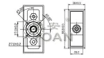 the lock pick set in locksmith supplies of vending machine lock