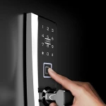 The Most Convenient Smart Lock Fingerprint Door Lock Touch Screen Digital Smart Card Door Lock CC-SL028S