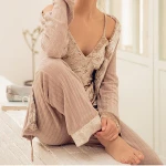 The New custom ladies pajamas and cotton sleepwear women cotton sleepwear