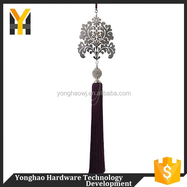 The New Rococo style factory supply super quality beautiful tassel fringe curtain tie back