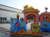 Theme Park Amusement Track Trains For Entertainment Amusement Park Trains For Sale/Electric Toy Train