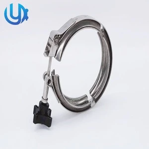 Tianjin Yuda  best price SS304 pipe 8 inch v band clamp