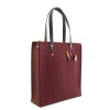 Top quality portable women shoulder bag felt leather tote bag handbag