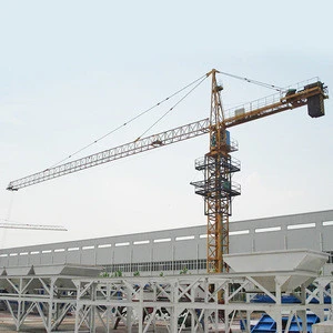 Topkit 55m jib tower crane 8ton price