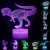 Import Touch Switch Acrylic Led Night Light Base 7 Colors Led Lamp Base For 3d Illusion Acrylic Light from China