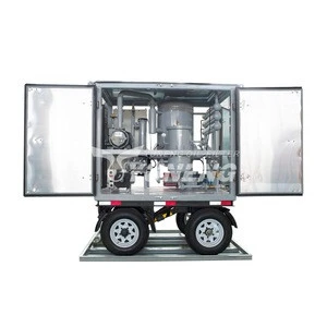 Transformer machine oil purifier