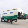Tri-axle dry bulk cement trailer cement bulker trailers with air compressor