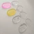 Import Triangle shape Transparent Silica Gel Powder Puff Diaphanous Ellipse Jelly Cosmetic Puff from China
