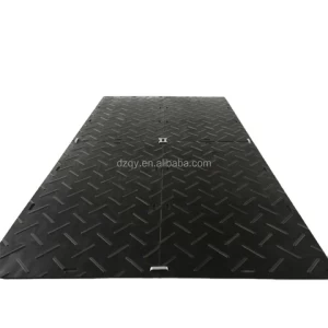 Turf Flooring Temporary Roadway Panels High Density Polyethylene Ground Protection Mats