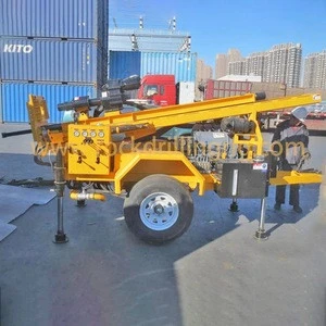 TWD200 Trailer mounted water well drilling rig