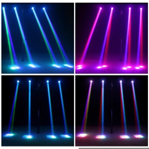 U`King RGBW 4in 1 LED Beam Lighting Equipment Stage Moving Head Lights