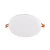 Import UltraThin Round Ceiling Recessed Down Light Slim 9W 12W18W 24W Frameless LED Downlight from China