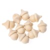 Unfinished Wooden Acorns Peg DIY Wedding Party Accessory Gift Ornament Wedding Party Ornaments Decorations