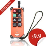 Universal Industrial Wireless Radio Remote Control for Overhead Crane Gantry Crane Hoist Crane