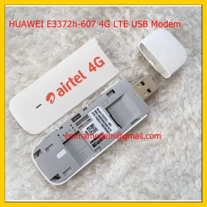 Unlocked Huawei E3372 E3372h-607 4G LTE 150Mbps USB Modem USB Dongle Support All Band