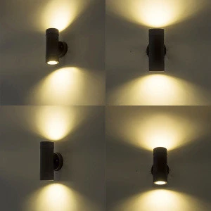 Up Down Outdoor LED wall light plastic led wall pack lamp
