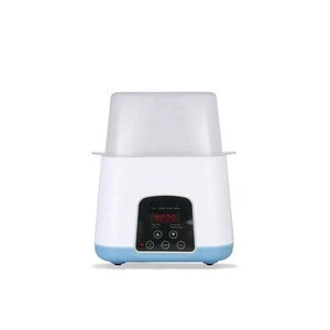 upgrade BPA-Free Baby Bottle Warmer and Sterilizer with Timer  for Defrosting and Heating Baby Food and Formula