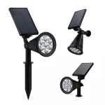 Upgrade LED Lawn lighting powerful high quality colour changing outdoor decorative bright led solar garden lights