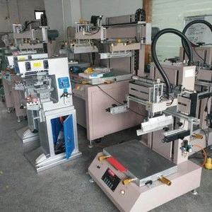 US-4060 tabletop flat screen printing machine with vacuum