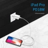 USB-C 18W type-c PD Charger Power Adapter Cargador Charger For Iphone 11 Pro Max 12 ,USB Fast Charger Wholesale For Apple