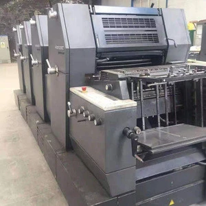 USED gto 4 color offset printing machine SM offset printer