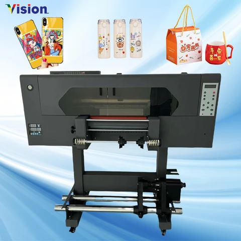 Buy Uv Dtf Printer Roll A B Film Printing Sticker For Leather Canvas ...