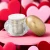 Import Valentines Day Gift 30g 50g Luxury Style Egg Shape Gold Silver Skin Care Cream Jar Plastic Empty Container Cosmetic Packaging from China