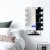 Import Vertical Wall Mounted LED Hollywood Vanity Bedroom Smart Mirror with Clock and Bluetooth Speaker from China