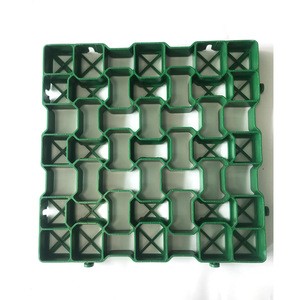 Very Cheap High Quality  Factory Manufacturing Green Color Square Plastic Driveway Grass Pavers For Parking Lot