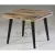 Import Vintage Industrial Mango Rustic Wooden Coffee Table / Center Table  With Iron Legs Black Powder Coated from India