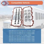 VS50691R Upper Lower Powerstroke Diesel Valve Cover Gasket Set for 2003-2010 Ford F250 F350 F450 F550 E350 E450 Excursion 6.0L