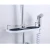 Import Wall Mounted Drilling Bathroom Set Shower Shelf With Two Hookers from China