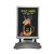 Import water-fillable plastic base A3 size free standing led advertising banner poster display stand/ from China