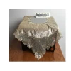 Water Soluble Embroidered Tablecloth Velvet Table Skirt Wedding Tablecloth