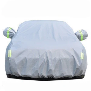 Waterproof Automatic Blue Folding Car Cover Full Set Car Body Cover