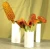 Import Wedding Cylinder flower vase long wedding table black Cylinder vase from India