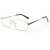 Import Wenzhou Manufactures High Quality 2021 Fashion Design Big size Metal Optical Frames Glasses thin metal optical frame from China