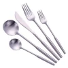 Wholesale 1810 luxury stainless steel Silver dinnerware cutlery set for wedding including knife fork and spoon