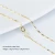 Import Wholesale 18K Gold Plated 925 Sterling Silver Necklace Clavicle Chain from China