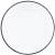 Import wholesale 20cm 24cm 30 cm custom 0.5mm thickness metal carbon steel enamel dinner dishes plates with rolled rim from China