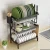 Import Wholesale 3 Tiers Dish Rack Drain 304 Stainless Steel Storage Shelf Kitchen Sink Dish Plate Organization Dish Drying Rack from China