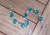 Import Wholesale 925 sterling silver blue copper turquoise oval shape bracelet from India