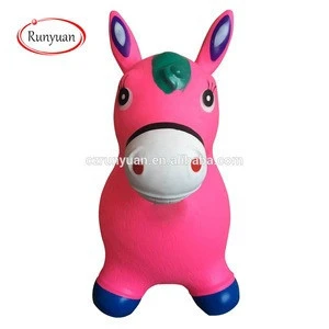 Wholesale animal balls hopper kids jumping horse with certificate