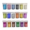 Wholesale Assorted Colors 20g Bottle 12 Pack Glitter For Painting Or Craft Supplies Loose Eyeshadow