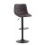Wholesale Best Modern High Quality Leather Seat Counter Bar Stool Chair with Back for Sale