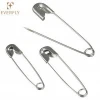Wholesale best quality metal nickle golden safety pin for sale