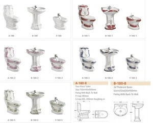 Wholesale china factory sanitary ware bathroom suite
