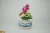 Import Wholesale chinese high quality oblate porcelain ceramic flower vase from China